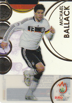 Michael Ballack Germany Panini Euro 2008 Card Collection Ultra card #37